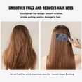 thumbnail image 5 of Boho Chic Paisley Hair Brush - Round-Tip Bristles for Gentle Detangling, Anti-Frizz & Scalp Massage, Ergonomic Handle for All Hair Types, 5 of 5
