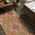 thumbnail image 4 of Mohawk Home Ronda Outdoor Area Rug, Rust, 2' 6" x 6', 4 of 9