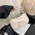 thumbnail image 2 of Bolso Cruzado Embrague Mochilado Hombro Puan Punk para Mujeres Chicas () Blancos, 2 of 9