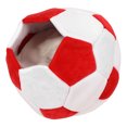 thumbnail image 1 of Lit pour Animaux de Compagnie en Forme de Football, Lit de Grotte pour Chiots d'Automne Lit de Grotte de Football en Forme de Nid d'Animaux de Compagnie Conduit par la Performance, 1 of 8