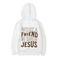 thumbnail image 5 of Kiijoy Little Girls Hoodie Casual Letter Print Pullover Hooded Sweatshirt, Sizes 5-6, 5 of 5