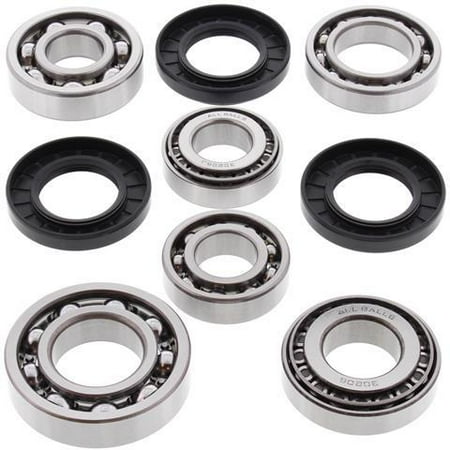 Rear Wheel Bearings Seals - New Differential Bearing and Seal Kit Rear Yamaha KODIAK 700 4WD 16, 25-2074