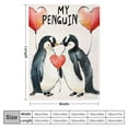 thumbnail image 4 of Shangniulu Valentines Day Gifts Gifts for Him Her, Anniversary Romantic Gifts, I Love You Gifts, Christmas, Birthday Gifts for Girlfriend, Wife, Boyfriend, Husband, Gifts for Women, Men- Throw Blanket, 4 of 6