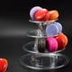 thumbnail image 2 of 2X Macarons Torre de Exhibición Soporte de Cupcakes de 4 Soporte de Exhibición de Alimentos Soporte de Pastel Decoración de Boda Favor de Fiesta de Cumpleaños, 2 of 5