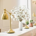 thumbnail image 6 of 6 Pcs Artificial Flowers Cherry Blossoms Fake Flowers,Bexikou 16'' Faux Cherry Flowers Branches,Fake Cherry Blossom Branches for Wedding Table Centenpieces Arrangements Decoration(White), 6 of 7