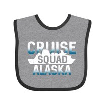 Inktastic Alaska Cruise Squad Vacation Trip Boys or Girls Baby Bib
