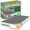 White, variant on Continental Sleep, 8” California King Box Spring Only for California King Size Bed, Solid Wood Mattress Foundation with Stable & Quiet Support, Flat-Packed & Easy Assembly, Wood Box Spring, Gray