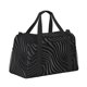 thumbnail image 2 of Disketp Abstract Black And White Waves Bolsa de Viaje Tipo Duffle, Bolso de Mano para Fin de Semana para Mujer, Bolsa de Gimnasio Ligera para Hombre, Esencial para Viajes, 2 of 7