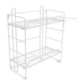 thumbnail image 2 of Wall Mounted Shelves,Toilet Storage Shelves Iron Bathroom Storage Shelves Layers Toilet Storage Shelves Advanced Technology, 2 of 8