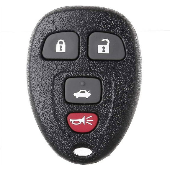 CCIYU X 1 Flip Key Fob 4 buttons Replacement for 06 07 08 09 10 11 for Buick Lucerne for Cadillac DTS for Chevy for Impala for Monte Carlo for Impala Series with FCC OUC60270