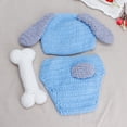thumbnail image 4 of Lovely Newborn Boys Girls Baby Photo Shoot Props Outfits Bones Pants Kit, 4 of 7