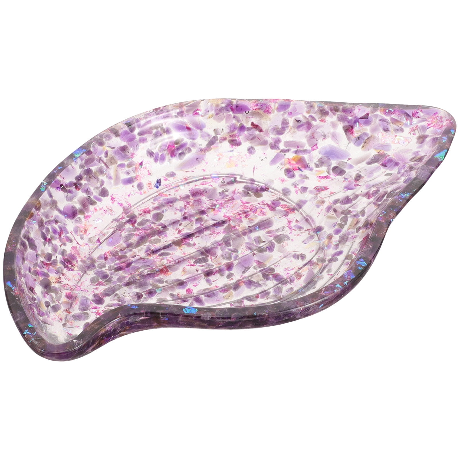 Crystal Jewelry Dish Tray Small Trinket Dish Jewelry Display Plate