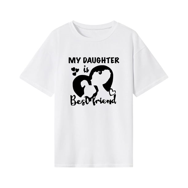 Camiseta para mujer con cuello redondo, camiseta de manga corta para desplazamientos femeninos L