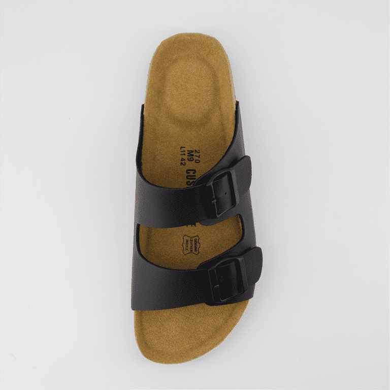 Cushionaire Lane Cork Footbed Mens Sandals, Adjustable  display picture 1