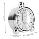 thumbnail image 4 of 3X 60 Minutos de Cocina Temporizador MecáNico Recordatorios de Cocina Reloj Despertador para Cocina Oficina Temporizador de Cuenta Regresiva, 4 of 5