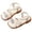 Beige, variant on Girls Sandals Girls Gladiator Strap Sandals Flat Fisherman Thong Cross Strappy Sandals