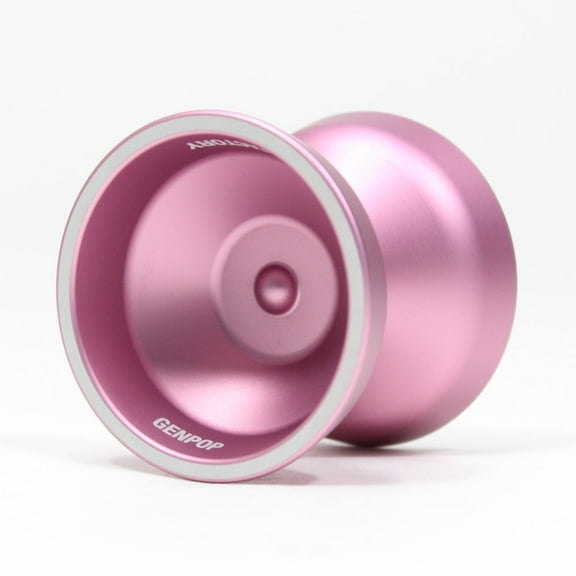 YoYoFactory GenPop Yo-Yo - Wide 7068 Aluminum Monometal YoYo (Pink)