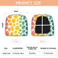 thumbnail image 3 of Colorful Spots Pattern Seat Covers for Dining Room Chairs Set Of 4,Stretch Printed Washable Chair Seat Cover with Elastic Ties and Button,Removable Waterproof Couch Cushion Covers, 3 of 6