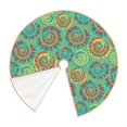 thumbnail image 2 of KLL Colourful Tie Dye Christmas Tree Skirt 30" ,Party Decorations Farmhouse for Christmas Decorations Holiday Party, 2 of 6