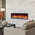 thumbnail image 3 of Dynasty Fireplaces Cascade BTX64 64.50 Inch Electric Wall Fireplace Decor, 3 of 5