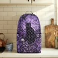 thumbnail image 7 of SEANATIVE Kitchen Blender Cover with Top Handle Gothic Cat Skull Violet, 7 of 7