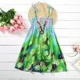 thumbnail image 2 of TAIAOJING Vestidos Kids Floral Clothes Baby Bohemian Beach Girls Straps Dress Girls Dress&Skirt For 7-8 Years, 2 of 4