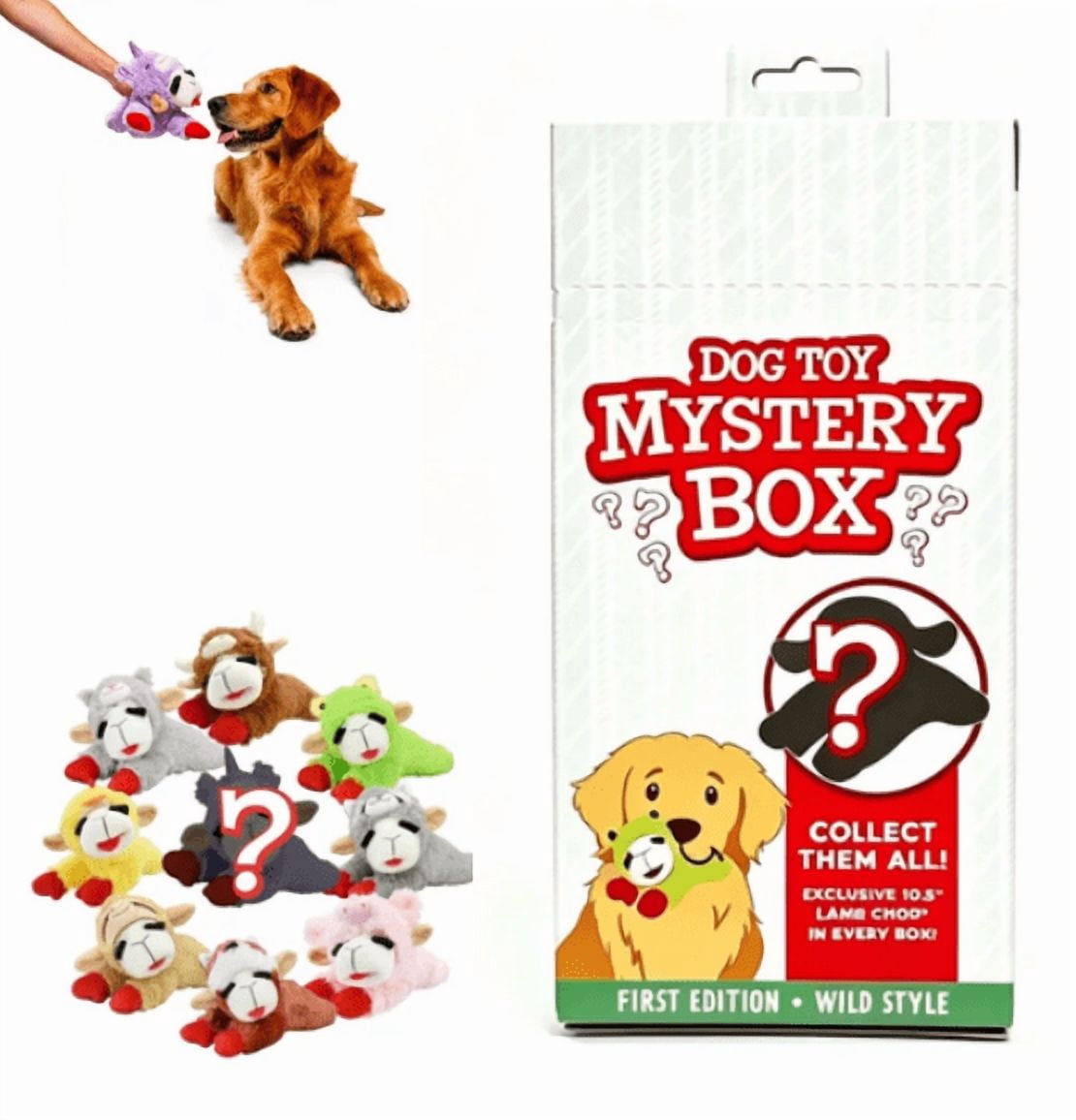 Lamb Chop Mystery Box Dog Interactive Plush Toy - Walmart.com