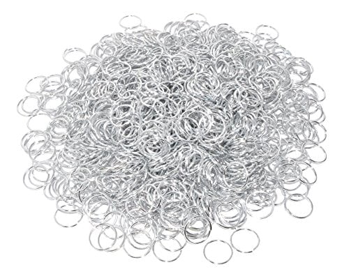1450+ Rings! 1 Pound Bright Aluminum Chainmail Jump Rings 14G 3/8 ID 