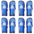thumbnail image 1 of Espinilleras Fútbol Protector Piernas Deportivo Seguridad para 8 A 12 Años () Azul, 1 of 7