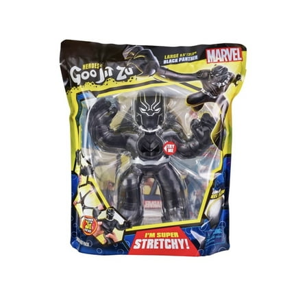 Goo Jit Zu Marvel Supagoo Hero Pack, Black Panther, 8.5 inches