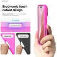 thumbnail image 5 of KOMI Compatible with iPhone 16 Pro Max Case, Premium Liquid Silicone Case, Full Body Protective Cover, Shockproof, Slim Phone Case, Anti-Scratch Soft Microfiber Lining, 6.9 inch Ice Red, 5 of 5