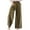 Green, variant on Viikei Womens Pants Plus Size Pants Solid Color Loose Wide Leg