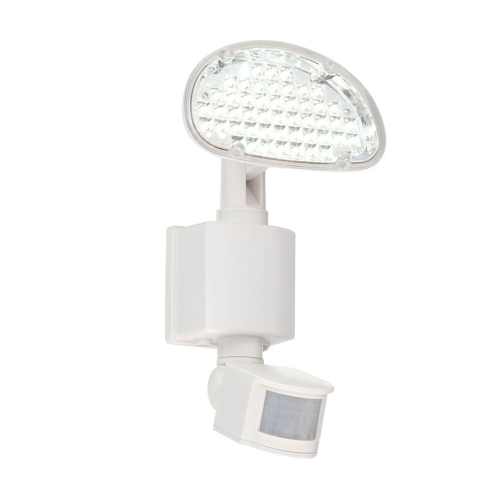 4 Pack Solar 48 Light 180 Degree White Motion Activated Outdoor Integrated Led Area
