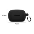 thumbnail image 3 of Funda de carga para auriculares compatible con Bluetooth para JBL Tune 115TWS (negro), 3 of 6