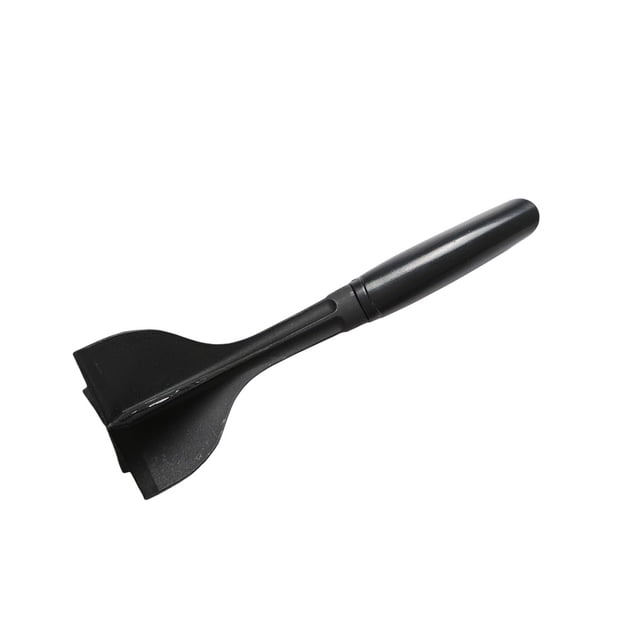 Ounissouiy Triturador de alimentos Gadget de cocina Triturador de carne Sin rebabas Lavable Conveniencia Mango largo multicolor Utensilios para Cocina y Comedor Negro