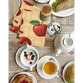 thumbnail image 4 of Farmhouse Apples Kitchen Dish Towels for Drying Dishes Set of 2, Country Tropical Fruits Watercolor Waffle Weave Microfiber Hand Tea Bathroom Towels Quick Dry & Absorbent Towel 15.7x23.6, 4 of 7