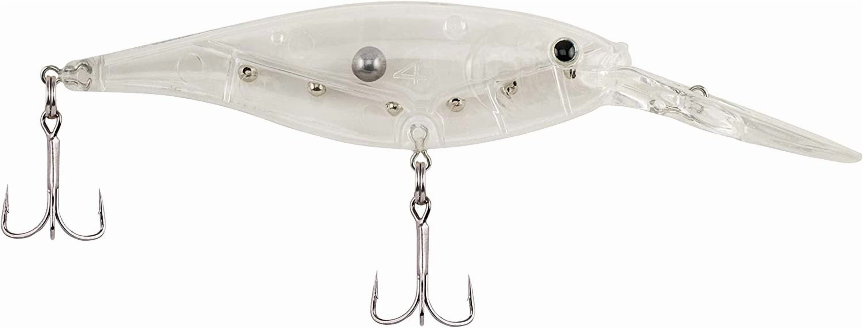 Berkley Flicker Shad Fishing Lure, Clear, 5/16 oz
