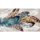 thumbnail image 1 of Resina Serie Abstracta Plumas Diamante 80x40CM Y376, 1 of 9