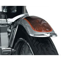 Kuryakyn 9012 Motorcycle Accent Accessory: Leading Edge Narrow Front Fender Tip for Harley-Davidson Motorcycles, Chrome