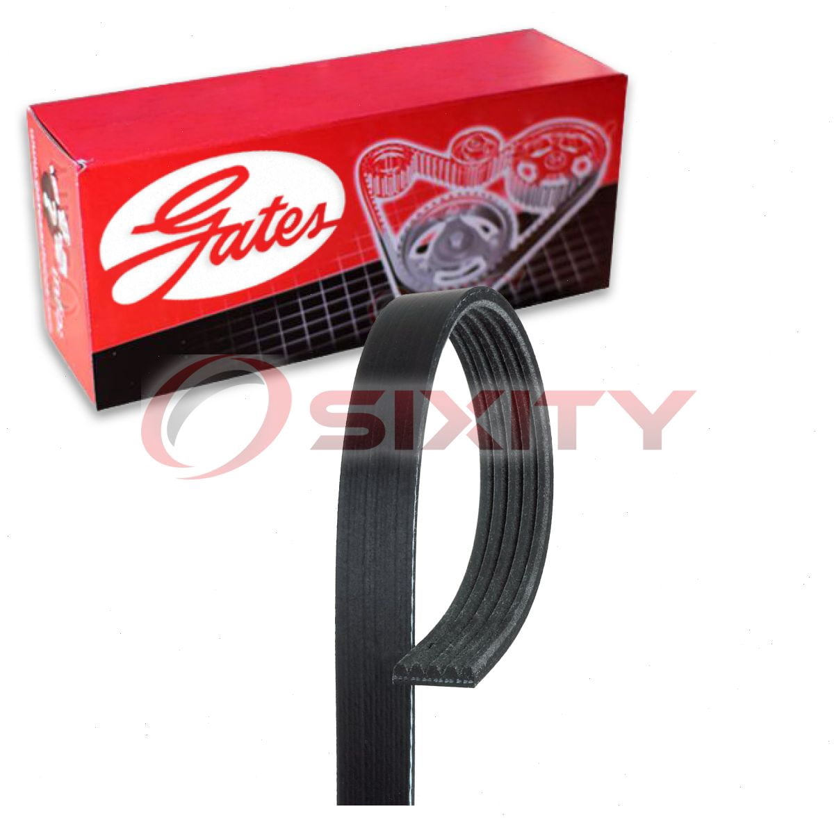 Gates K050418 Serpentine Belt Fits select: 2009-2014 VOLKSWAGEN JETTA, 2008 VOLKSWAGEN GLI