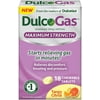 Dulcogas Maximum Strength Antigas Tablets, Tangy Citrus, 18 Count