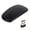 Black, variant on M Buder Wireless Mouse Smart Slim Mini Portable 2.4G Cordless Optical Mouse with USB Receiver for Office Desktop Laptop Computer Tablet PC Black (4.72 inches / 12 cm)