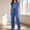 Blue, variant on Silk Pajamas for Women 2 Piece Satin Pjs Cap Short Sleeve Sleepwear V Neck Shirt Long Pant Lounge Sets Purple XL(XL)