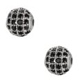 thumbnail image 1 of Qarigey de cuentas, para el tobillo, espaciador de cuentas decorativas, fabricación de joyas DIY, encontrar artesanía hecha a Plata Negro 8mm 2piezas, 1 of 6