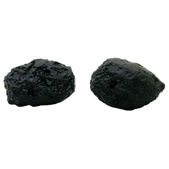 23.10 Grams Two Quality  Tektite Meteorite Crystal Specimen T2/32924