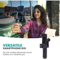 thumbnail image 2 of SIABC-P-3 Rotating Phone Tripod with Cold Shoe Mount for Light, Mic, or Grip - Compatible with iPhone, Samsung, Google, Android Phones, 2 of 4