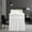 White, variant on Dorm Room Bed Skirt, 32/36" Drop Long Dorm Room Bed Skirt College Dorm Bed Skirt, Ruffled Dorm Sized College Dorm Bed Skirt