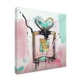 thumbnail image 4 of Canvas Wall Art - Sasha 'Fire Girl III' Wall Art for Living Room, Bedroom, or Office Décor by Trademark Fine Art - 18 x 18 Inches, 4 of 4