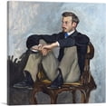 thumbnail image 1 of ARTCANVAS Portrait Of Renoir 1867 Canvas Art Print by Frederic Bazille - Size: 12" x 12" (1.50" Deep), 1 of 9