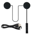 thumbnail image 1 of POINTERTECK Motorcycle  Headphones   Earphone Stereo  and Voice Microphone Soft Cable Earphone, 1 of 7